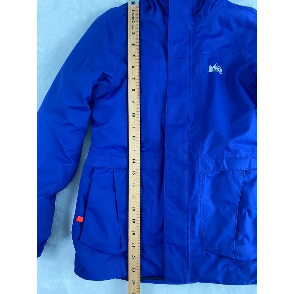 REI Co-Op Jacket Kids Sz M (10-12 Y) Blue Insulated Rain Ski Winter Snow - Picture 2 of 13
